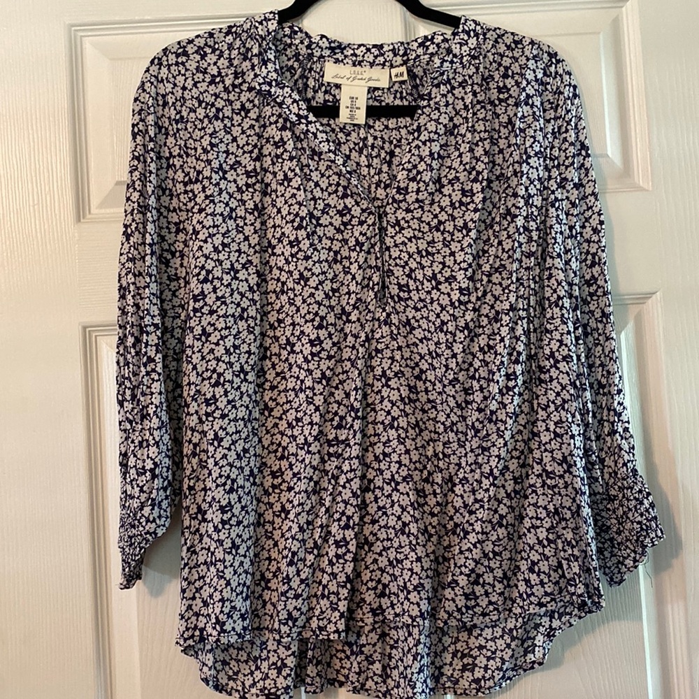 H&M floral blouse
